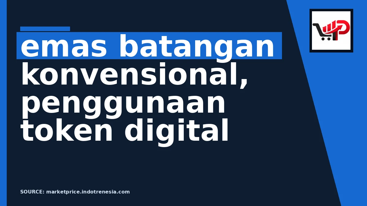 Ilustrasi investasi emas digital PAXG dan teknologi blockchain