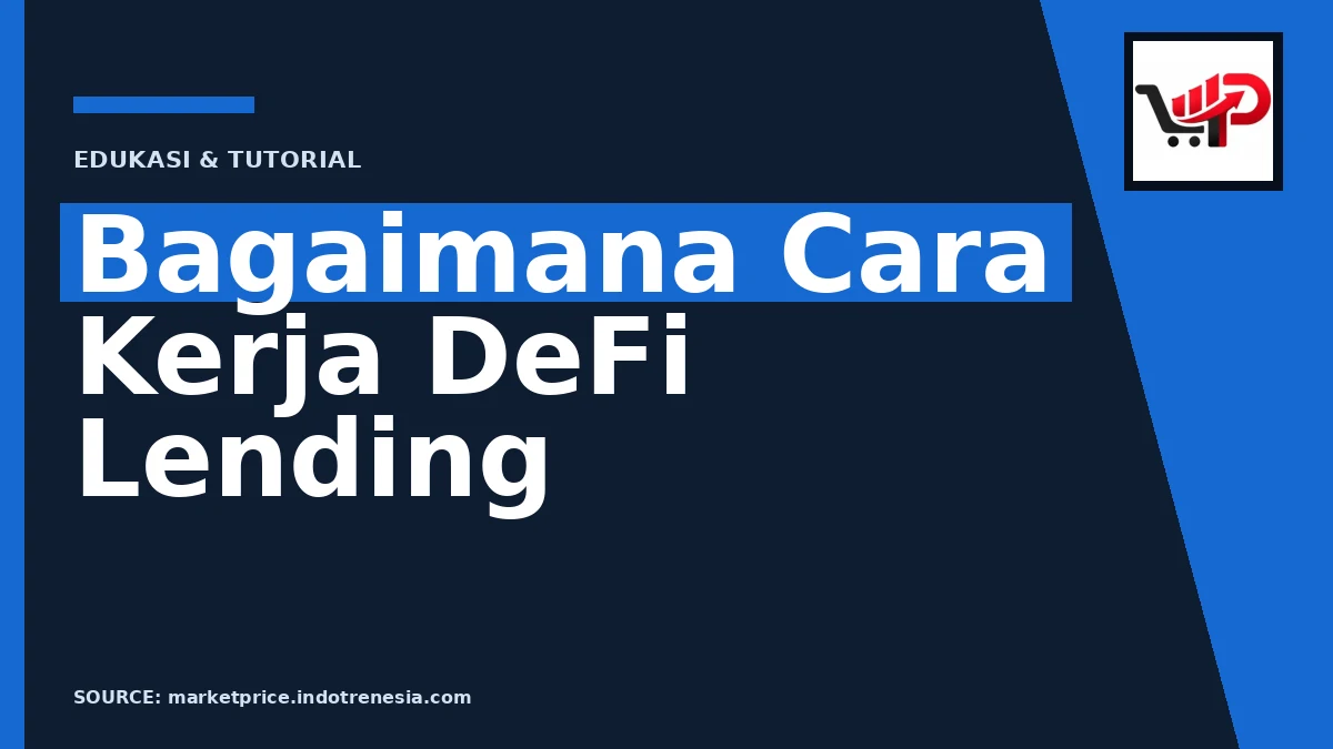 Ilustrasi ekosistem DeFi lending dan keamanan protokol AAVE